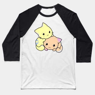 Cute cats Baseball T-Shirt